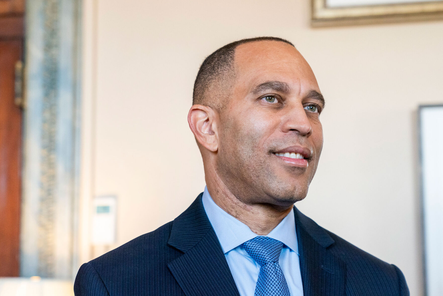 Hakeem Jeffries makes history as the first Black lawmaker to lead a party in Congress